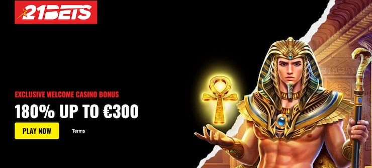 21Bets casino utan konto